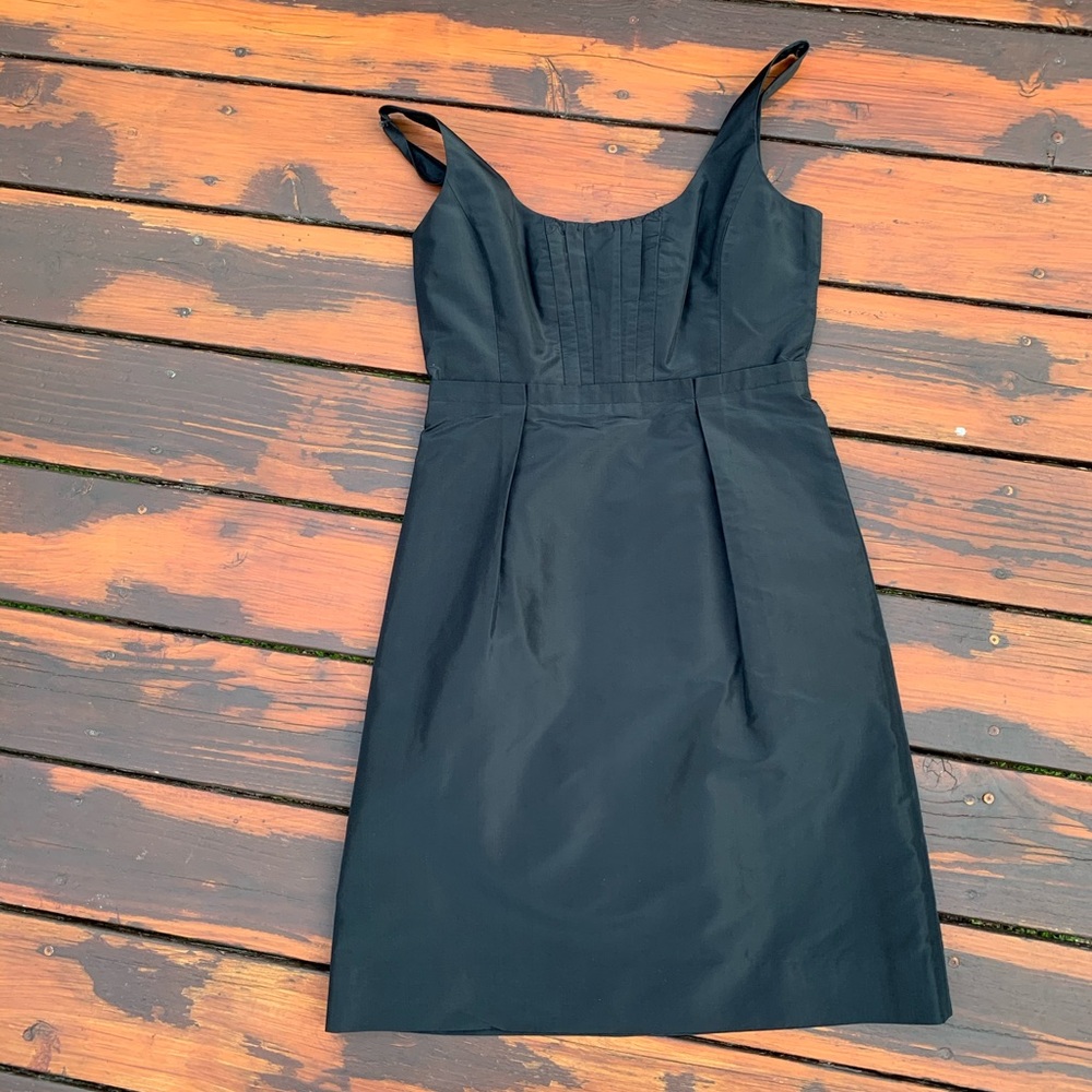 J.Crew Tank Dress 100% Silk